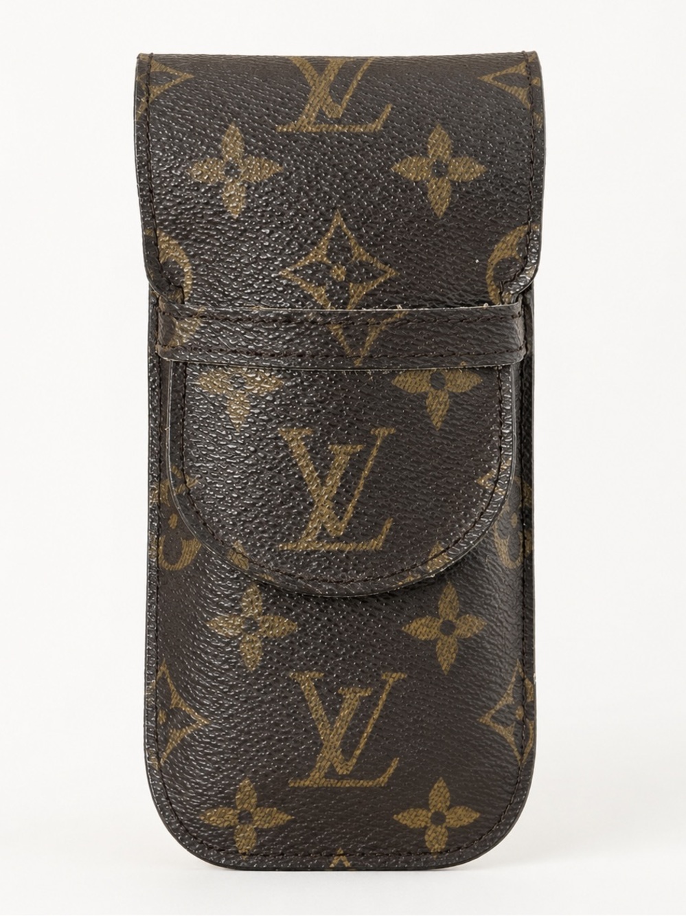 Louis Vuitton Monogram Étui à Lunettes Rabat Eyeglass Case COA